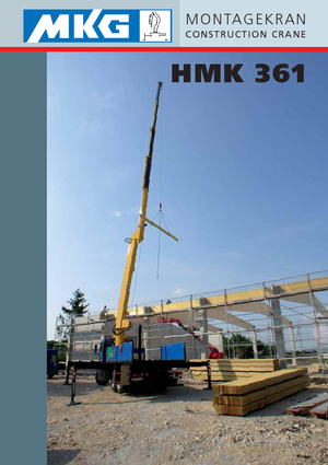 Hydr. Ladekrane MKG HMK 361 a3 L