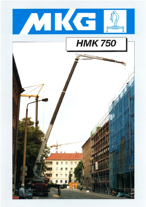 Hydr. Ladekrane MKG HMK 750 Ta3-a2