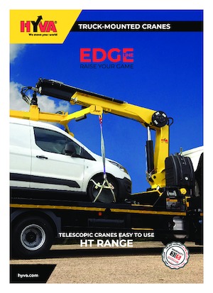 Hydr. Ladekrane Hyva Crane HT 112 E4 