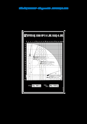 Hydr. Ladekrane Effer IQ.1200 HP E9