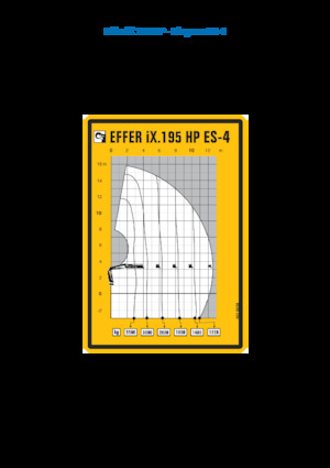 Hydr. Ladekrane Effer IX.195 HP ES4