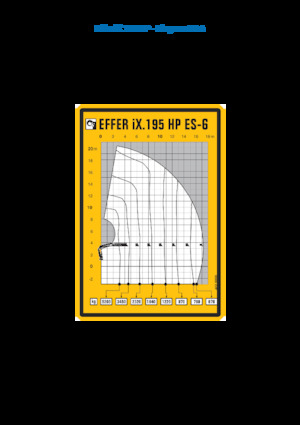 Hydr. Ladekrane Effer IX.195 HP ES6