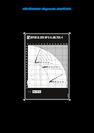 Hydr. Ladekrane Effer IX.355 HP E6