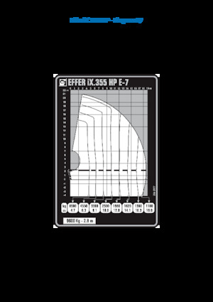 Hydr. Ladekrane Effer IX.355 HP E7