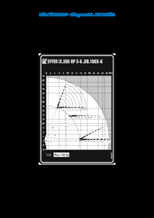 Hydr. Ladekrane Effer IX.550 HP E6