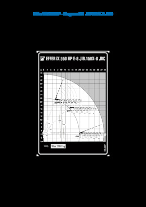 Hydr. Ladekrane Effer IX.550 HP E8