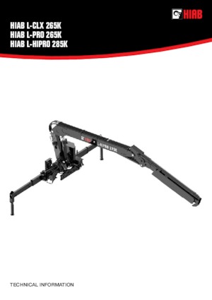 Hydr. Ladekrane Hiab L-HiPro 285K-3
