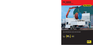 Hydr. Ladekrane Palfinger PK 10000 C