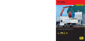 Hydr. Ladekrane Palfinger PK 10000 C