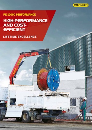 Hydr. Ladekrane Palfinger PK 10000 B