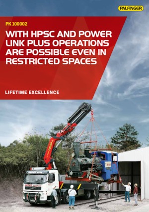 Hydr. Ladekrane Palfinger PK 100002 G