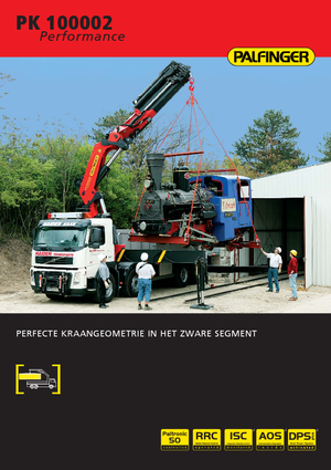 Hydr. Ladekrane Palfinger PK 100002 HPLS D