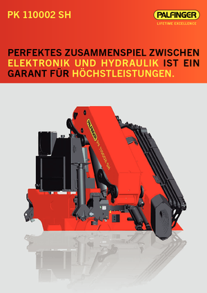 Hydr. Ladekrane Palfinger PK 110002 SH H