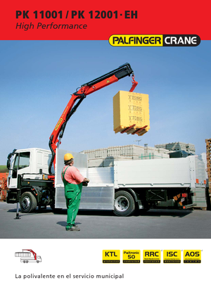 Hydr. Ladekrane Palfinger PK 12001 EH C