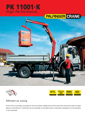 Hydr. Ladekrane Palfinger PK 11001 K