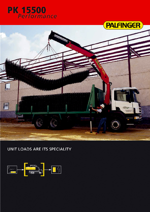 Hydr. Ladekrane Palfinger PK 15500 C