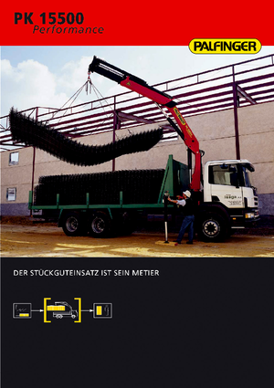 Hydr. Ladekrane Palfinger PK 15500 C