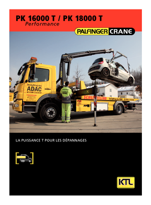 Hydr. Ladekrane Palfinger PK 18000 TC  HPLS