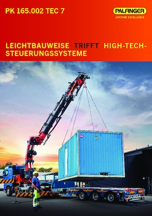 Hydr. Ladekrane Palfinger PK 165.002 TEC 7 H 