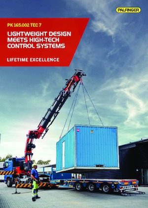 Hydr. Ladekrane Palfinger PK 165.002 TEC 7 H 