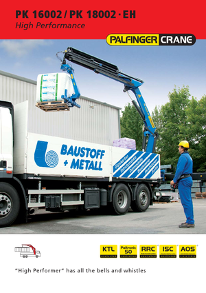 Hydr. Ladekrane Palfinger PK 18002-EH E