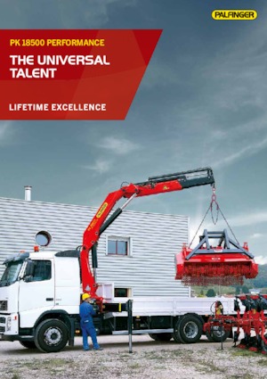 Hydr. Ladekrane Palfinger PK 18500 C