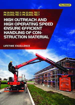 Hydr. Ladekrane Palfinger PK 23.001L TEC 3 C