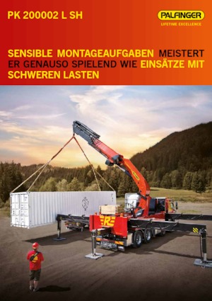 Hydr. Ladekrane Palfinger PK 200002 L-SH G
