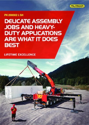 Hydr. Ladekrane Palfinger PK 200002 L-SH G