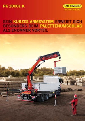 Hydr. Ladekrane Palfinger PK 20001-K C