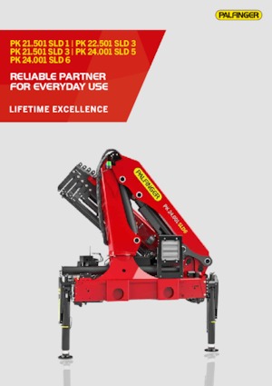 Hydr. Ladekrane Palfinger PK 21.501 SLD 3 B