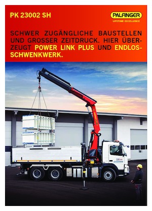 Hydr. Ladekrane Palfinger PK 23002 SH B