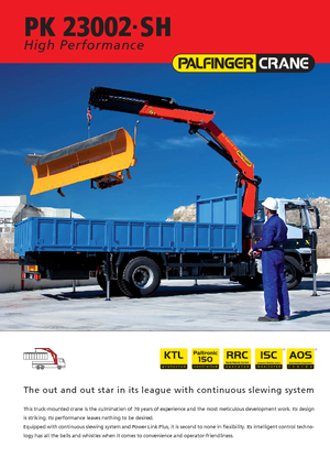 Hydr. Ladekrane Palfinger PK 23002 SH B