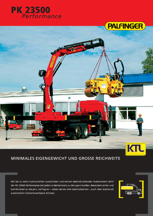 Hydr. Ladekrane Palfinger PK 23500 A
