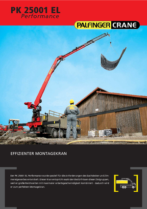 Hydr. Ladekrane Palfinger PK 25001 ELA