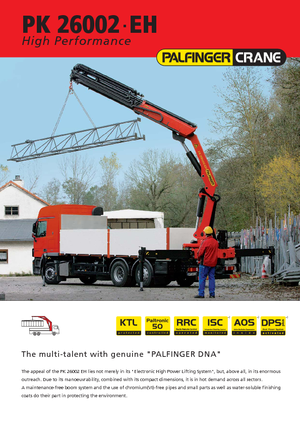 Hydr. Ladekrane Palfinger PK 26002 EH F