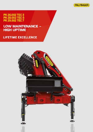 Hydr. Ladekrane Palfinger PK 28.002 TEC 5 F