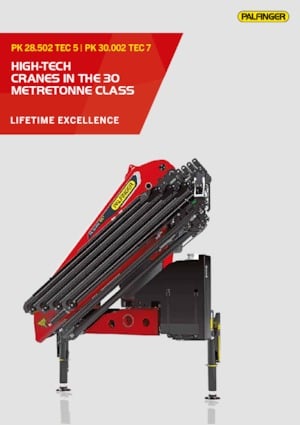 Hydr. Ladekrane Palfinger PK 28.502 TEC 5 D
