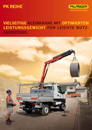 Hydr. Ladekrane Palfinger PK 2900 A