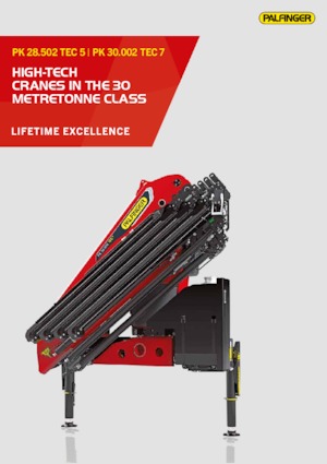 Hydr. Ladekrane Palfinger PK 30.002 TEC 7 D