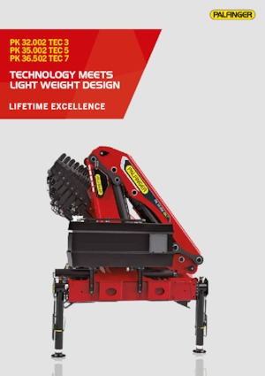 Hydr. Ladekrane Palfinger PK 32.002 TEC 3 C