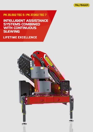 Hydr. Ladekrane Palfinger PK 37.002 TEC 7 E