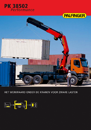 Hydr. Ladekrane Palfinger PK 38502 E