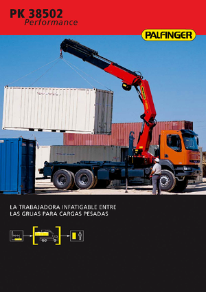 Hydr. Ladekrane Palfinger PK 38502 C