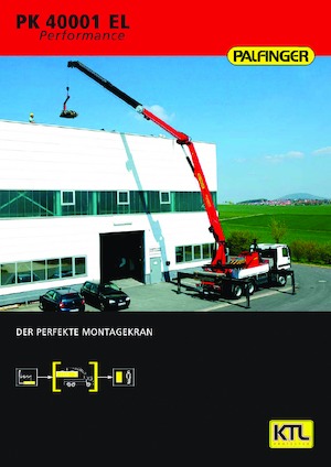 Hydr. Ladekrane Palfinger PK 40001 EL