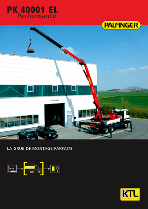 Hydr. Ladekrane Palfinger PK 40001 ELB