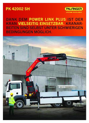 Hydr. Ladekrane Palfinger PK 42002 SH G