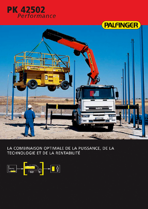 Hydr. Ladekrane Palfinger PK 42502 HPLS B