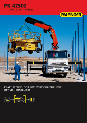 Hydr. Ladekrane Palfinger PK 42502 HPLS B