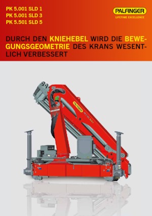 Hydr. Ladekrane Palfinger PK 5.001 SLD 3 C